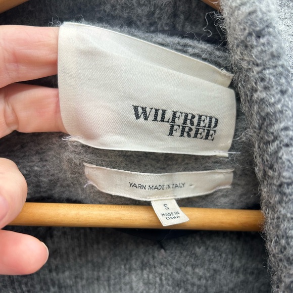 Wilfred Free Grey Plaid Off Duty Jacket, Small - Picture 9 of 11